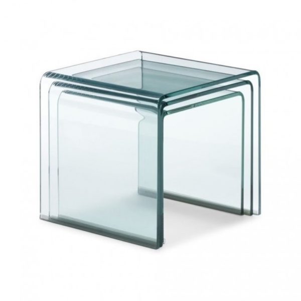 Nested glass tables