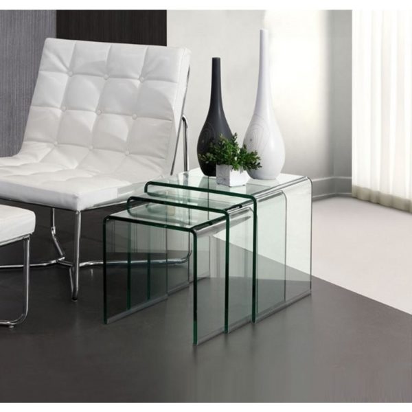 Nested glass tables