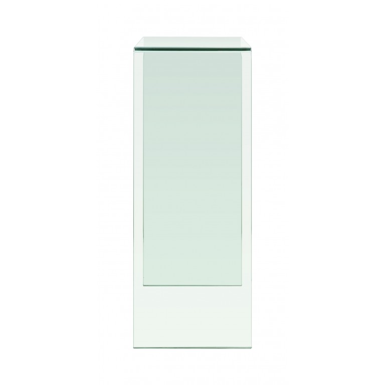 extra small clear glass console table - Glass Tables Online