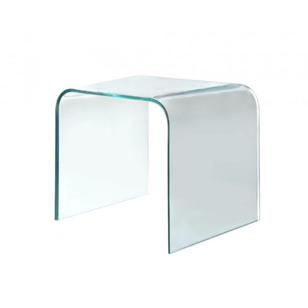 GLASS SIDE TABLE