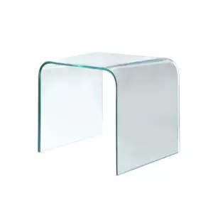 GLASS SIDE TABLE